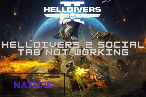 helldivers 2 friend list empty|Friends not showing up in my 'Social' tab :: HELLDIVERS™ 2 .